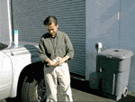 Disinfect hands