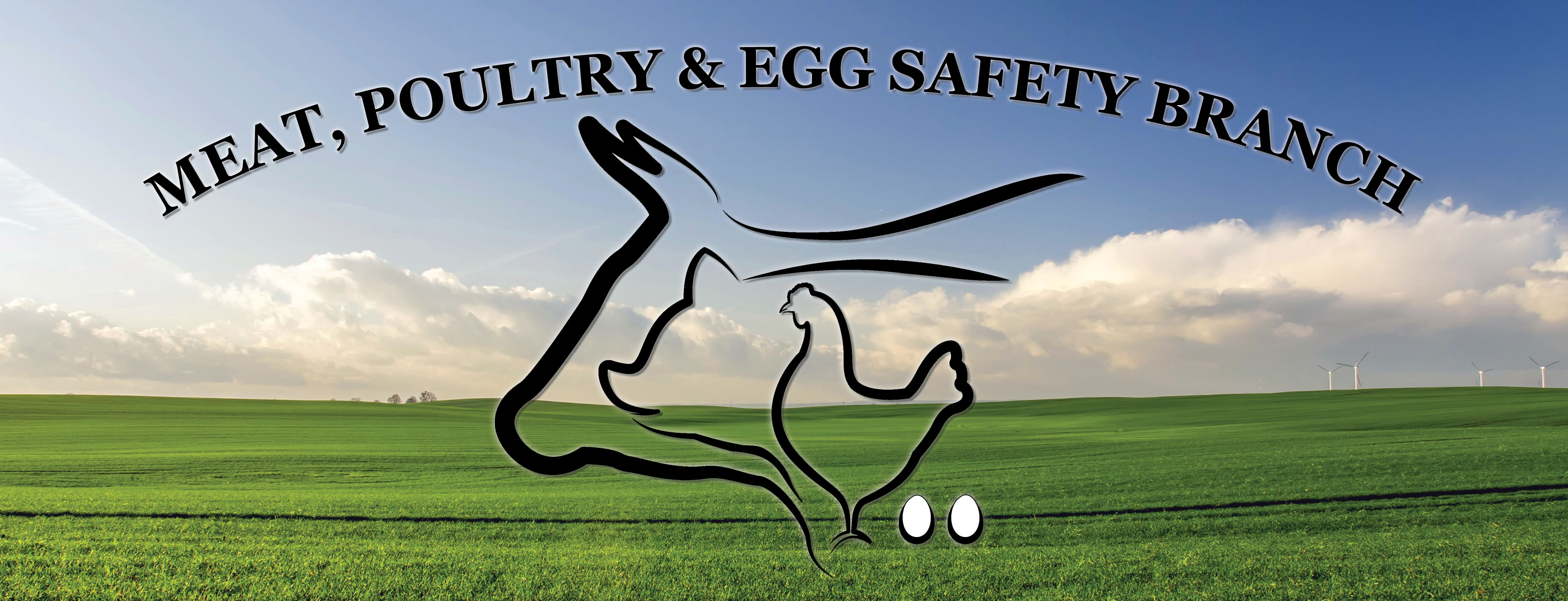 Meat, Poultry & Egg Safety Branch and their logo