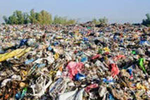 Waste at junkyard