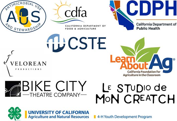 Collaborator logos: