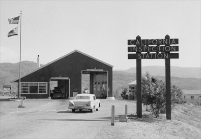 old border station