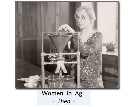 woman in ag long ago