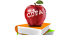 apple with books