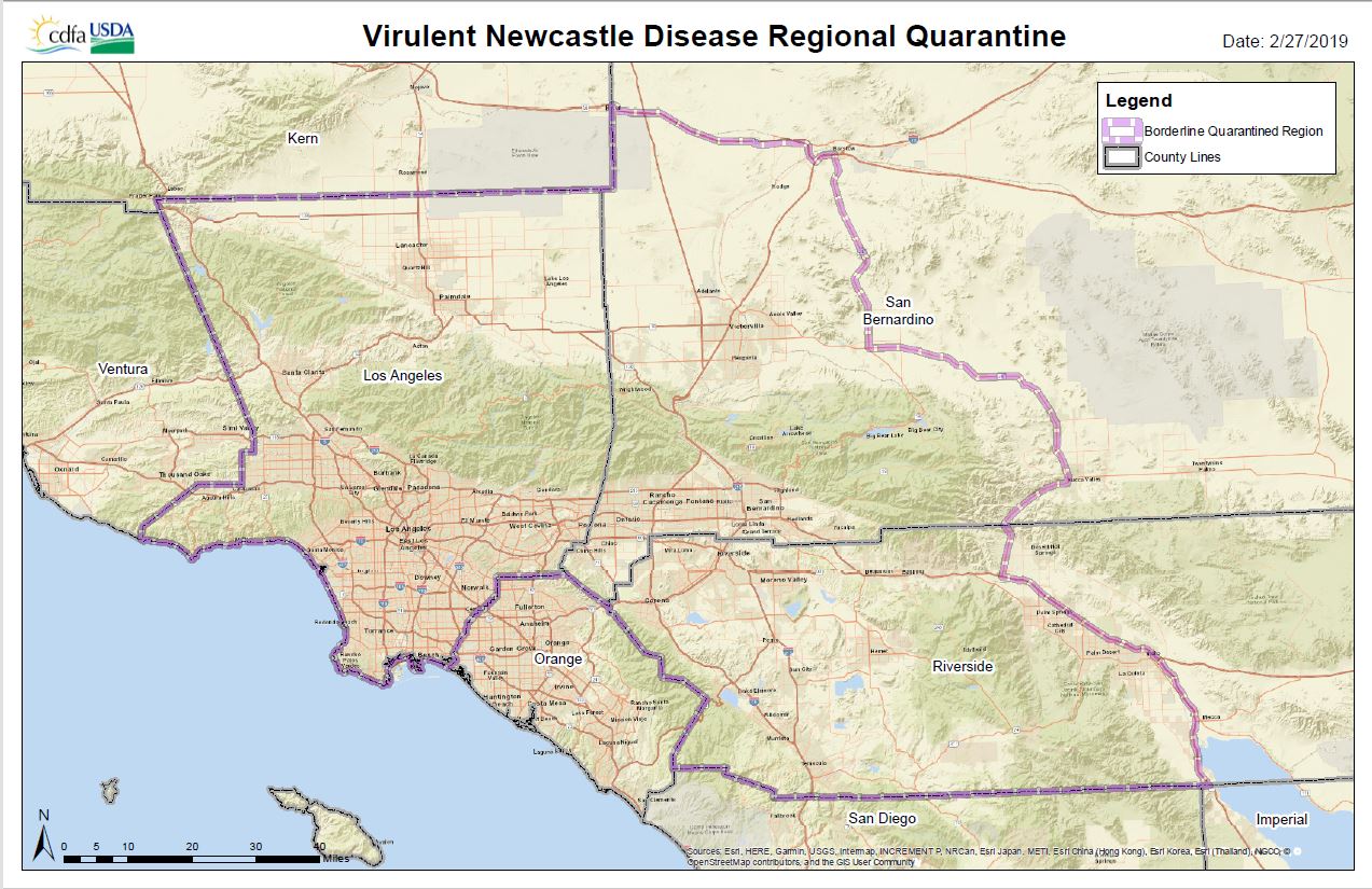 Regional Quarantine Map