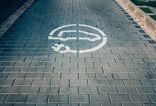 Zero Emission Vehicle font icon