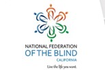 National Federation of the Blind of California for the Blind logo