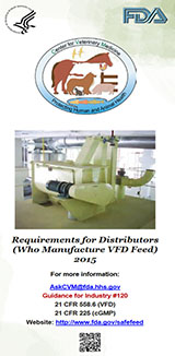FDA VFD Requirements for Distributors who Manufacture Feed pamphlet