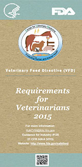 FDA VFD Requirements for Veterinarians pamphlet