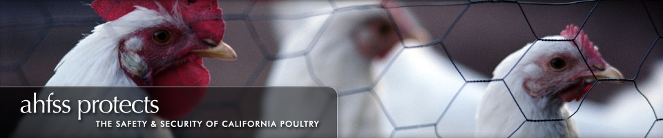 AHFSS protects the safety & security of California poultry