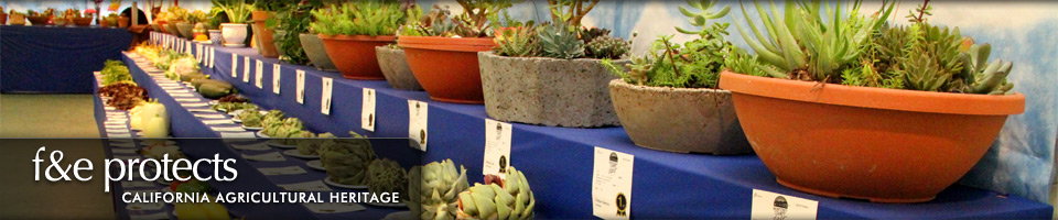 Fairs & Expositions protects California Agricultural Heritage - Plants Show