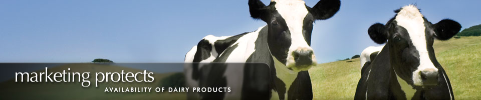 Marketing protects availabillity of dairy products